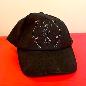 Let’s Get Lit! Holiday baseball hat